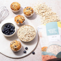 Farina d'avena Jumbo Wholefood Earth - senza OGM - vegana - senza latticini - senza zuccheri aggiunti 2 kg