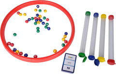 Noris 606064480 Kugelblitz, jocul de acțiune rapid ca fulgerul cu efect de învățare în diverse variante de joc, de la 4 ani
