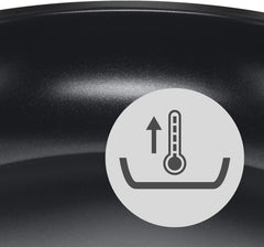 WMF Devil set di padelle 2 pezzi, padella per induzione 24, 28 cm, acciaio inossidabile Cromargan, rivestimento in ceramica, resistente al forno Pentole e Padelle Naty Shop