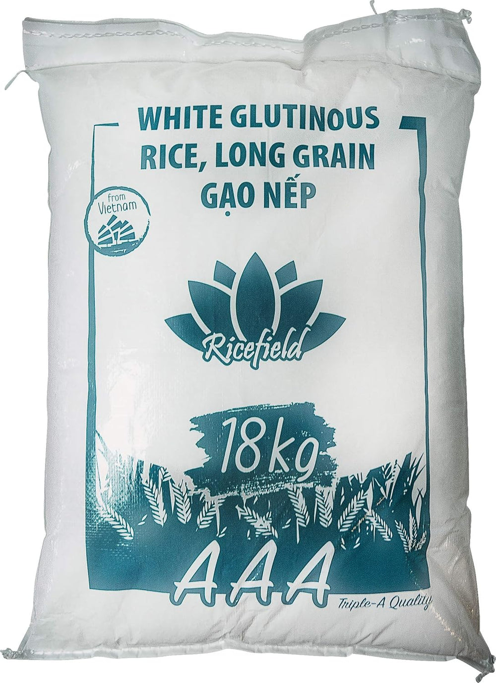 Riso glutinoso RICEFIELD, 18 kg