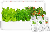 Giardino da interni Click and Grow, più semplice del sistema di coltivazione idroponica, giardino intelligente a LED, giardino di erbe aromatiche, serra da interni con 9 capsule di piante incluse (bianco)