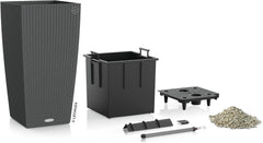 LECHUZA CUBICO Cabană 30 granit 15222