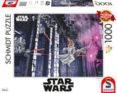 Schmidt Spiele 58429 Thomas Kinkade, Star Wars, pe fugă, puzzle jigsaw 1000 piese Puzzle Naty Shop Titlu implicit