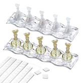 Set Design Unghii – Mână de Antrenament Premium pentru Unghii cu Gel, Accesorii pentru Unghii și Set Unghii Artificiale – Set Versatil pentru Unghii cu Gel DIY și Accesorii Nail Art