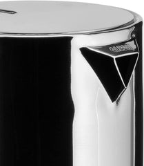Alessi 9090/6 Espressor cu 6 căni pentru inducție, oțel inoxidabil, argintiu, 15,5 x 13,5 x 27 cm