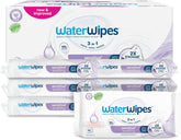 WaterWipes Sensitive+ Soothing Clean 360 pezzi (confezione da 6) Salviette per neonati senza profumo 3 in 1 detergenti, curative e lenitive al 99% di acqua con estratto vegetale