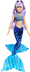 Mattel DISNEY Arielle, The Mermaid - Set cu Mala, Karina și Arielle, ținute și coafuri unice, pentru jocul imaginativ și colecționare, pentru copii de la 3 ani, HND29 Papusi Naty Shop