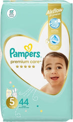Pannolini Pampers Premium Care, taglia 5, 11 - 18 kg, 44 pz Mamma e Bambino Naty Shop