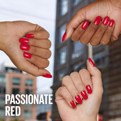 Maybelline New York Super Stay Ink Bonder 008 Passionate Red - smalto a lunga tenuta per unghie forti e colore intenso, 12,3 ml