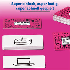 Ravensburger - 20954 That's Not a Hat - Gioco di società, gioco di carte per 3-8 giocatori, intrattenimento divertente per bambini dagli 8 anni in su - Regali di compleanno