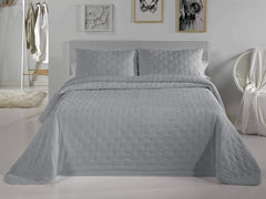 Pierre Cardin 1 Bouti Dots - Letto 90 cm - Colore Grigio C5 Piumini e Trapunte Naty Shop Grigio, C5 Letto 90 cm