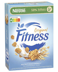 Cereali per la colazione Nestlé Fitness realizzati con il 57% di cereali integrali, meno zuccheri Cereali per la colazione con vitamine B2, B6, calcio e ferro, confezione da 7 (7 x 375 g)