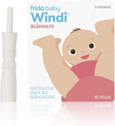 Fridababy Windi Sollievo dal gas per bambini da 0 mesi 10 pezzi Cateteri monouso Sollievo dal gas naturale 20437