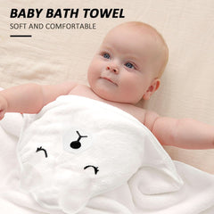 Asciugamano per neonati con cappuccio, morbido e assorbente Mamma e Bambino Naty Shop