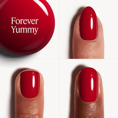 Smalto Essie per unghie dai colori intensi, n. 57 Forever Yummy, Rosso, 13,5 ml