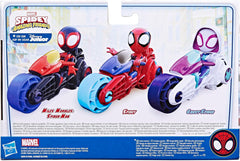 SPIDEY e I SUOI FANTASTICI AMICI Marvel Spidey Motocicletta Giocattolo per Ragazzi e Ragazze dai 3 Anni in su Action Figure Naty Shop