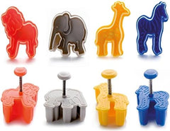 734700 Mașini de forfecat Safari cu ejector, 4 bucăți