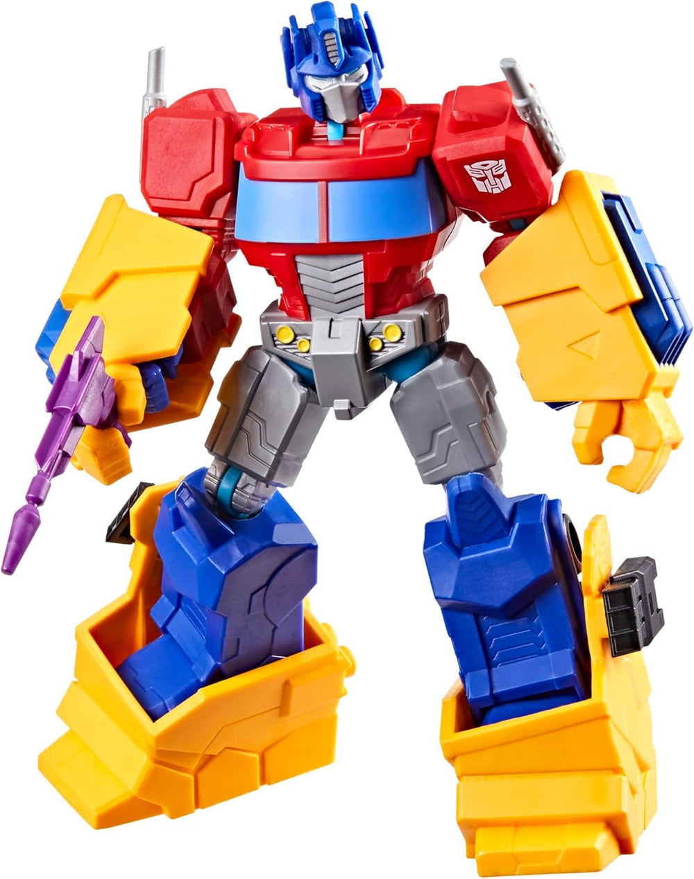 Transformers Mixmashers Optimus Prime Action figure e accessori deluxe personalizzabili Action figure Naty Shop Optimus Prime