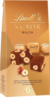 Lindt NUXOR Gianduja cremoso cioccolato al latte con nocciole intere tostate, 103 grammi Caramelle al cioccolato Naty Shop Default Title
