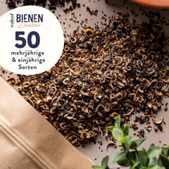 Blumenwiese Samen I 200 g I Blumensamen mehrjährig I Samen für Bienen Blumenmischung I Wildblumensamen f. Balkonblumen, Wildblumen I Wildblumensamen più inverno come Bienenweide