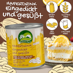 Latte d'avena condensato vegano Nature's Charm - Caffè e dessert