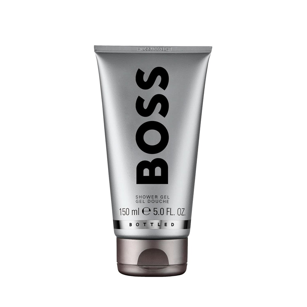 BOSS, gel doccia, fragranza legnosa orientale da uomo con note di cannella e muschio, 150 ml Doccia e bagno Naty Shop