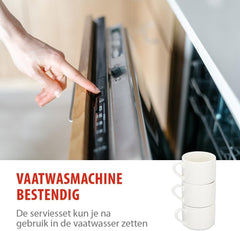 Servizio tavola Alpina per 4 persone colazione Set stoviglie Naty Shop