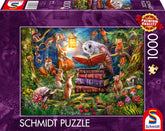 Schmidt Spiele 59779 Povești despre pădure noaptea, puzzle jigsaw 1000 piese Puzzle Naty Shop Titlu implicit