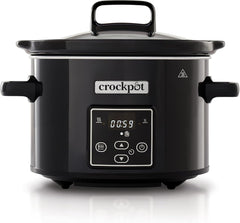 Slow Cooker digitale Crockpot, funzione mantenimento in caldo, 2,4 litri (1-2 persone) Slow Cooker Naty Shop Default Title