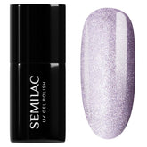 Smalto UV Semilac 664 Lilac Gloss 7 ml – Effetto Cat Eye, Riflessi Unici con Strumento Magnetico – Collezione Gloss Gala