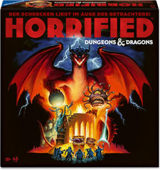 Ravensburger 24755 - Horrified Dungeons & Dragons - Gioco da tavolo cooperativo dai 10 anni in su per serate di gioco con amici o familiari per 1-5 fan inorriditi e D&D, edizione tedesca