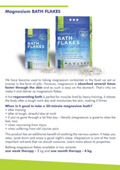 MRS Fiocchi di cloruro di magnesio naturale al 100% - sali da bagno ideali per pediluvi, bagni completi e contro la carenza di magnesio - 4 Kg Doccia e Bagno Naty Shop