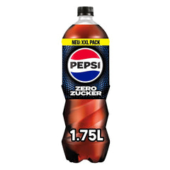 Pepsi Zero Sugar, Bevanda analcolica senza zucchero di Pepsi, senza calorie, set 6 x 1,75 litri Bevande analcoliche Naty Shop