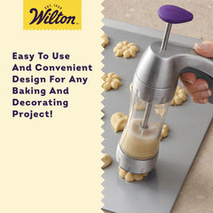 Presă pentru fursecuri Wilton Preferred Press, set 13 piese, 385 g