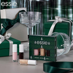Kit Essie Mini Trio NATALE, n. 13 Mademoiselle + n. 49 Wicky + n. 570 Mani Grazie, 3 x 15 ml