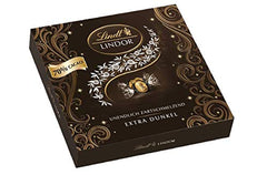 Confezione regalo Lindt LINDOR Extra Black 70% cacao, cioccolato regalo, ca. 15 tartufi LINDOR, 186 g