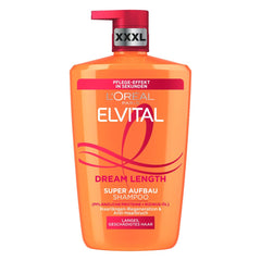 L'Oréal Paris Elvital Dream Length Super Shampoo Costruttore, per capelli lunghi da sogno Doccia e bagno L'Oréal Dream Length da 1 litro