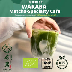 WAKABA Ceai organic Kabuse Sencha 100 g – Ceai verde organic japonez autentic Saegidori și Okumidori din prima recoltă din Kagoshima Kirishima City (DE-ÖKO-013)