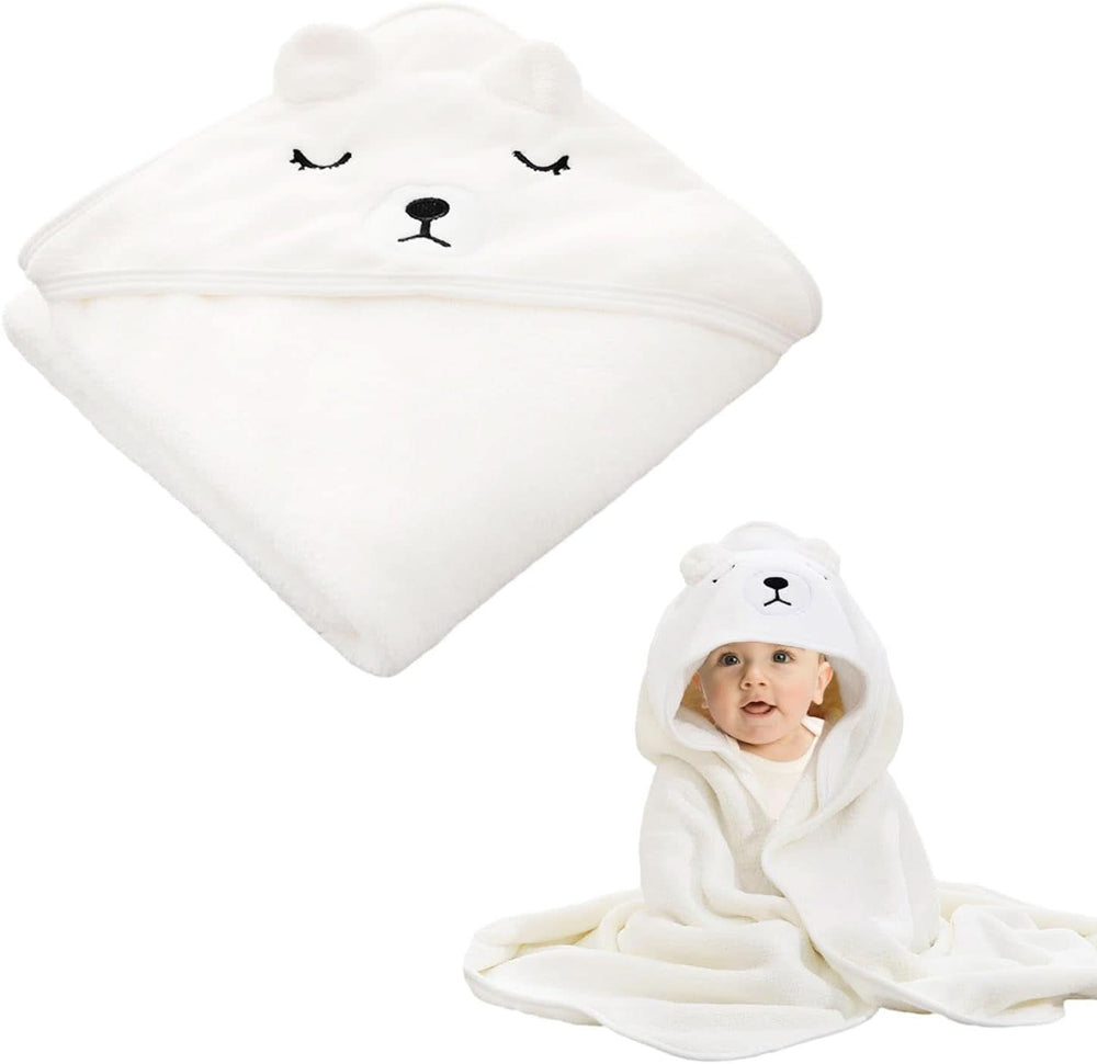 Asciugamano per neonati con cappuccio, morbido e assorbente Mamma e Bambino Naty Shop