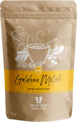- BIO Goldene Milch Gewürzmischung | Gewürzmischung aus 100 % Bio-Zutaten für die Zubereitung von goldener Milch. Ideale anche come contenitore per frullati e ciotole | Contenuto: 250 gr