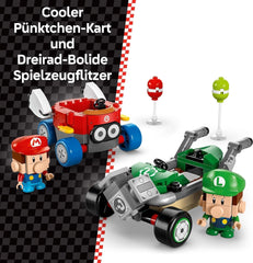 LEGO Mario Kart - Baby Mario vs. Baby Luigi Nintendo Personaggi da collezione 2 Speedmen costruibili Regalo per ragazzi, ragazze e giocatori di 8 anni+ Avventura giocattolo 72034 Set da costruzione Acquista dal negozio LEGO