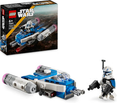 LEGO Star Wars Capitano Rex Y-Wing Microfighter Mattoncini da costruzione Astronave da collezione Idea regalo per ragazzi e ragazze dai 6 anni in su 75391 Set da costruzione Acquista il titolo predefinito del LEGO-Store