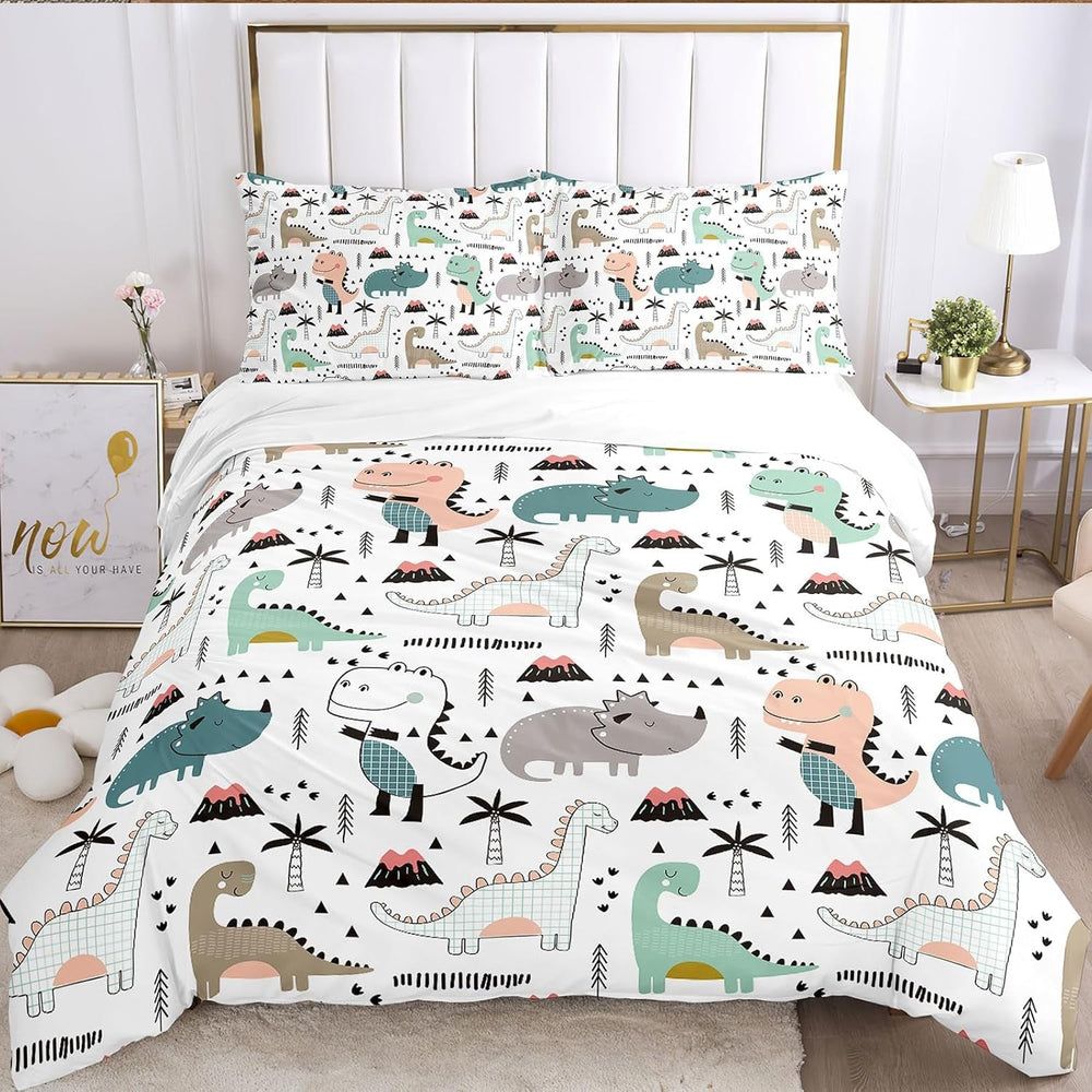 Biancheria da letto per bambini, Dinosauro Biancheria da letto - bambini Naty Shop A-3 135 X 200 Cm