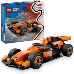 LEGO City Pilota di F1 con auto da corsa Mclaren - Modello giocattolo di Formula 1 con auto da corsa e minifigure - piccolo regalo per ragazzi e ragazze dai 6 anni o appassionati di sport motoristici 60442 Set da costruzione Besuche den LEGO-Store Titolo predefinito