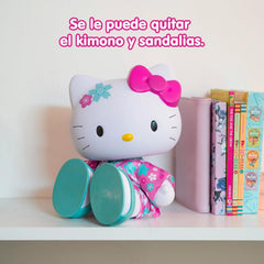 HKTJ5000 Kimono-Puppe, bambola grande 32 cm con 5 snodi, indossa un meraviglioso kimono e sandali da tirare fuori, Spielzeug mit Appleduft, Berühmtheit
