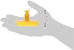 776800 Formă biscuită, motiv Petit Beurre, 7 x 5,5 x 5 cm, albastru