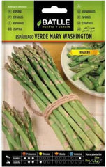 Batlle Gemüsesamen - Grüner Spargel Mary Washington (120-180 Samen)