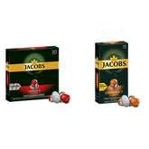 Kaffeekapseln Lungo Classico, Intensität 6 von 12, 20 Nespresso®* kompatible Kapseln, 10 x 20 & Kapseln Espresso Classico, Intensität 7,100 Nespresso®* kompatible Kaffeekapseln, 10x10 Getränke