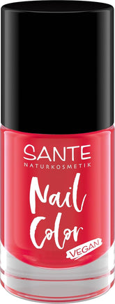 Oja SANTE Natural Cosmetics - Blooming Coral - 8 ml - vegană, 15-Free - uscare rapidă - durabilă - finisaj lucios - ingrediente naturale