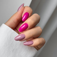 Smalto UV Semilac Hybrid 319 Shimmer Dust Pink 7ml